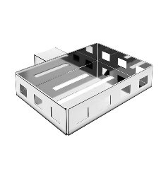 Dekor Banyo SS304 Köşe Sabunluk Krom SS304 3004